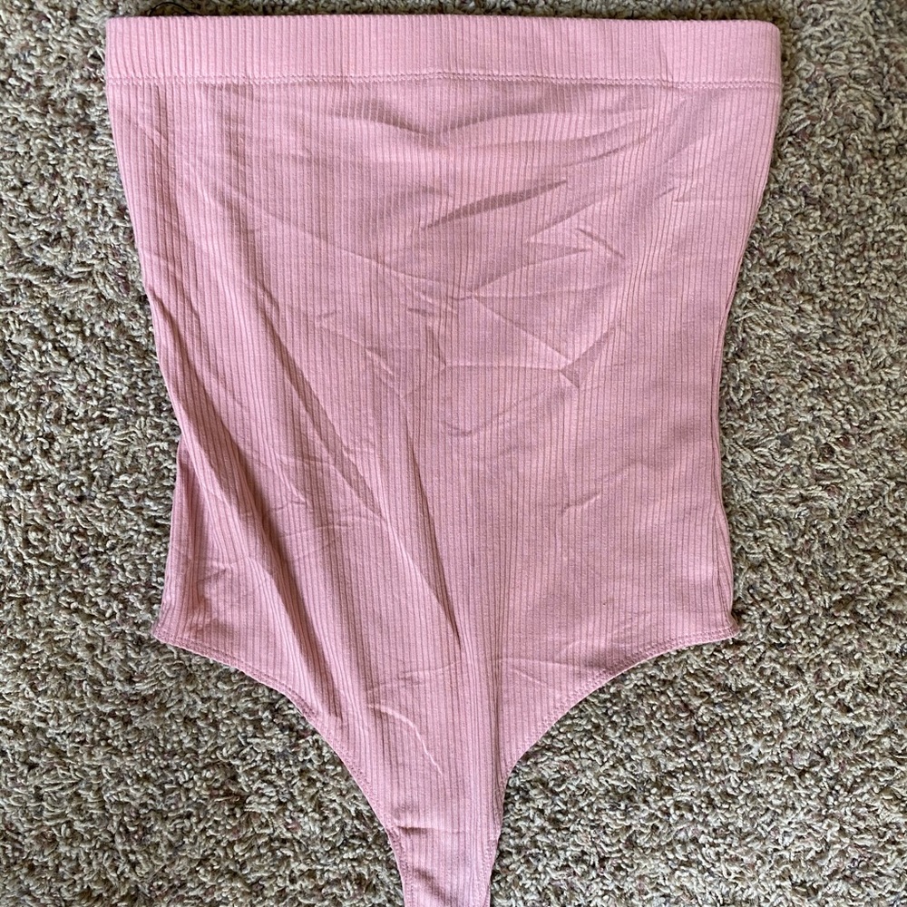 Tube top bodysuit